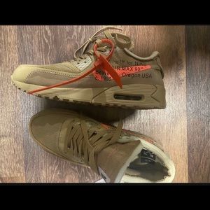 Off-White x Air Max 90 'Desert Ore'